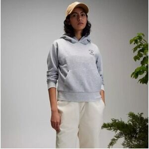 Alpine Design Women's Fleece Hiking Hoodie Medium Gray Heather Pullover Soft NWT